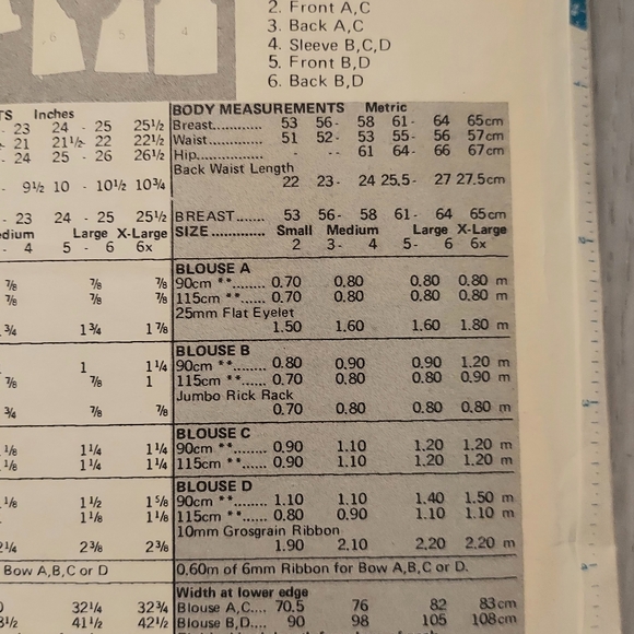 Butterick Children's Fast & Easy Sewing pattern. Sz 2- 6x - Picture 4 of 8